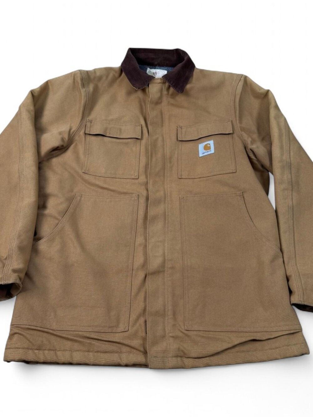 Carhartt CB1806 Chore/Barn Coat Men's 40 Brown Union Made USA Vintage
